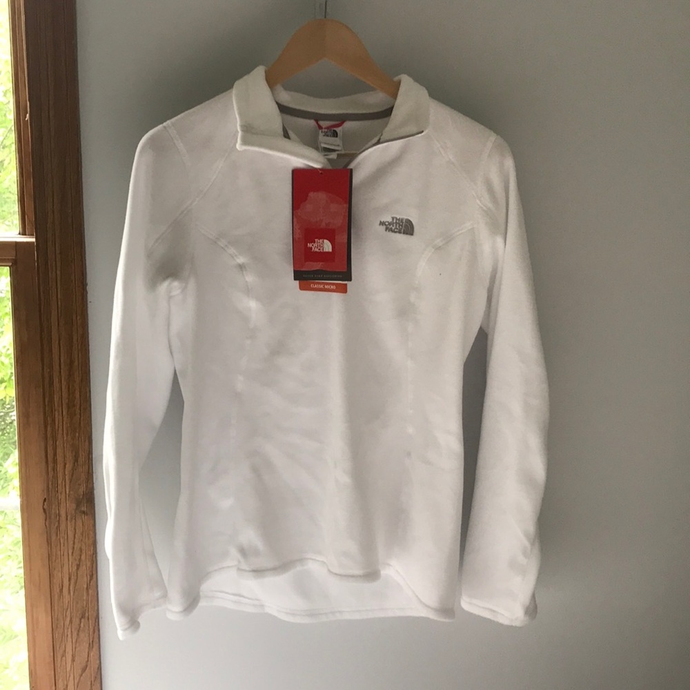NEW white North Face